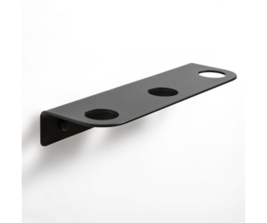 Bottle Holder 3 hole - Black