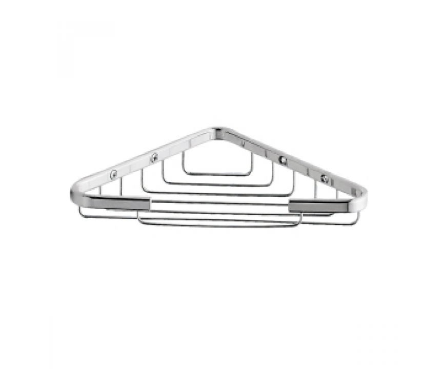 Origins Living Dakota Corner Basket - Chrome