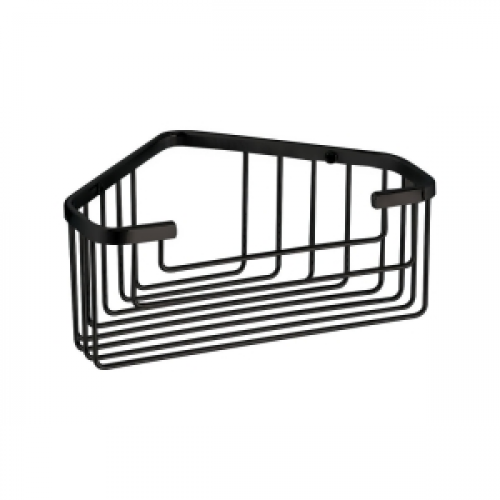 Origins Living Gedy Deep Corner Basket - Black