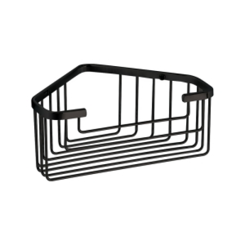 Origins Living Gedy Deep Corner Basket - Black
