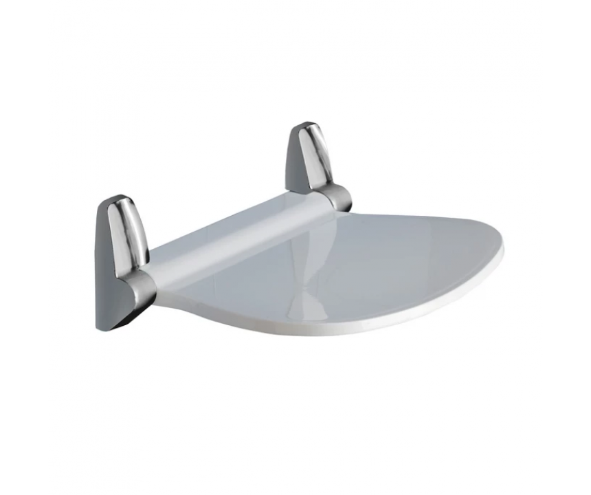 SOUND Shower Seat - White/Chrome