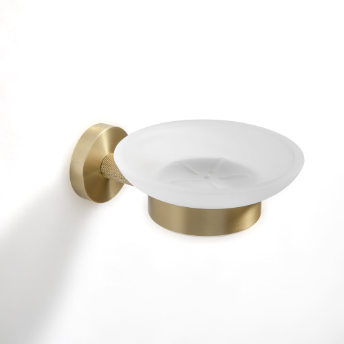 Origins Living Turner Soap Dish - Brushed Brass