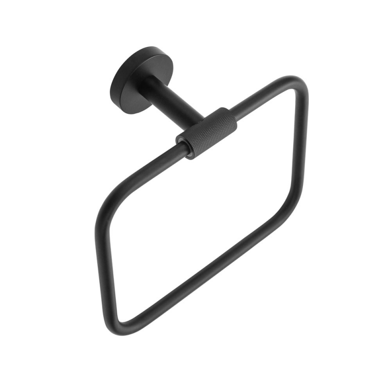 Origins Living Turner Towel Ring - Black