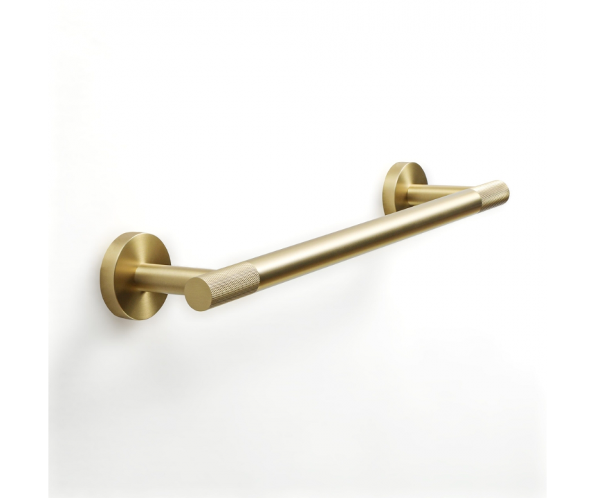 Origins Living Turner Towel Rail 35cm - Brushed Brass
