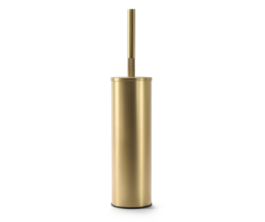 Origins Living Turner Toilet Brush Freestanding - Brushed Brass