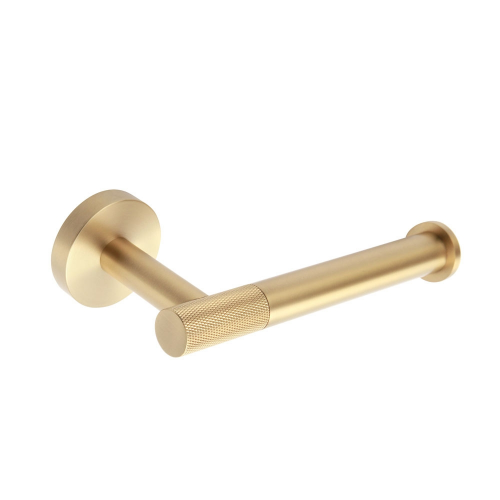 Origins Living Turner Open Toilet Roll Holder - Brushed Brass