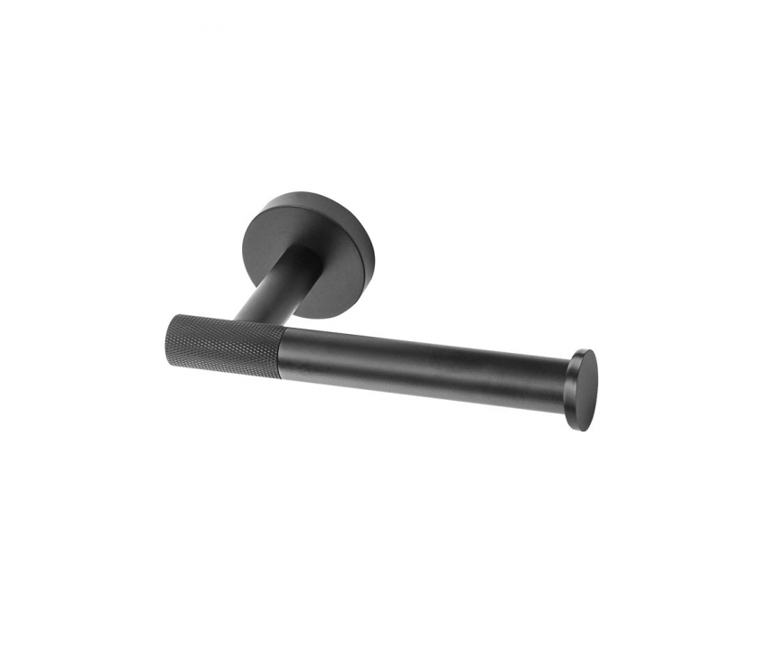 Origins Living Turner Open Toilet Roll Holder - Black