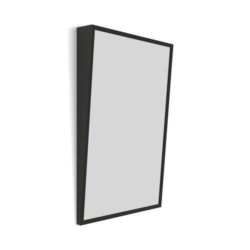 Docklands Inclusive Angled Mirror 50 Black - 50x80cm