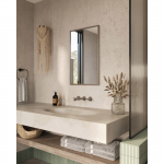 Docklands Rectangular Mirror 40 Brushed Bronze - 40x70cm