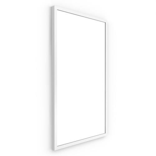 Docklands Rectangular Mirror 40 White - 40x70cm