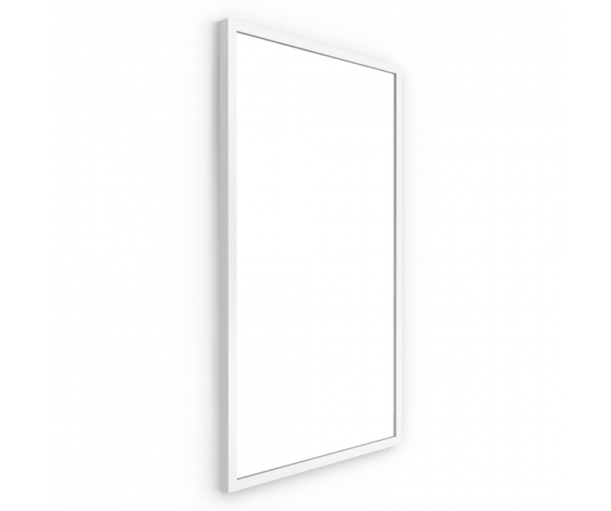 Docklands Rectangular Mirror 40 White - 40x70cm