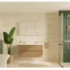 VitrA 1220x695mm Mirrored Cabinet - Brushed Chrome
