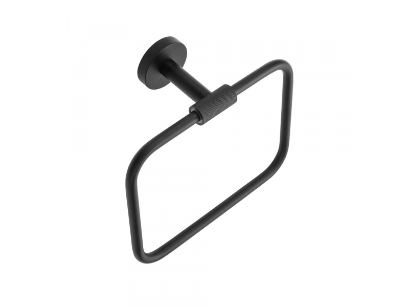 Origins Living Turner Towel Ring - Black TRN-114020-BK