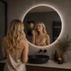 Origins Living Claris Round Mirror 80cm CLR-01D080-03