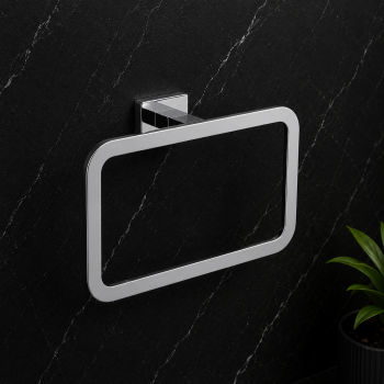 Origins Living Atena Towel Ring - Chrome 4470-13 Bathroom Accessory