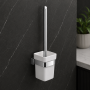 Origins Living Spluga WC Brush Set Wall Mounted - Chrome SG33/03-13 Bathroom Accessory