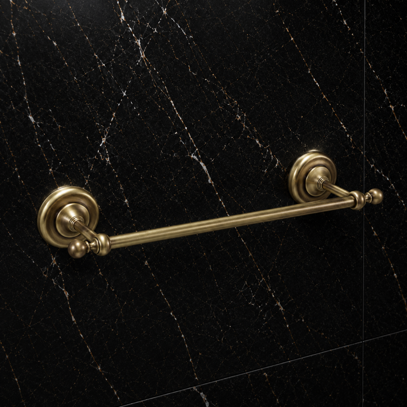 Origins Living Albany Towel Rail 30cm - Aged Brass ALB-115130-AB