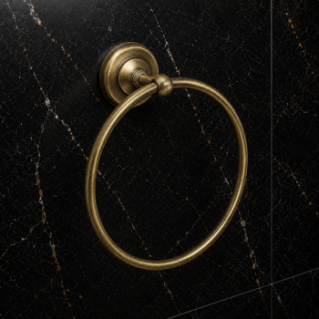 Origins Living Albany Towel Ring - Aged Brass ALB-114020-AB Bathroom Accessory