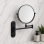 Origins Living Taylor Reversible 5x Magnifying Wall Mirror - Black TYL-007520-BK Bathroom Accessory