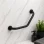 Origins Living Up Angled Grab Bar - Black 1122-14 Bathroom Accessory