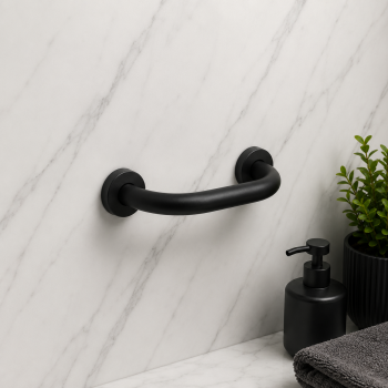 Origins Living Up Grab Bar 28cm - Black 1121/20-14 Bathroom Accessory Origins Living Up Grab Bar 28cm - Black 1121/20-14 Bathroom Accessory