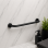 Origins Living Up Grab Bar 48cm - Black 1121/45-14 Bathroom Accessory