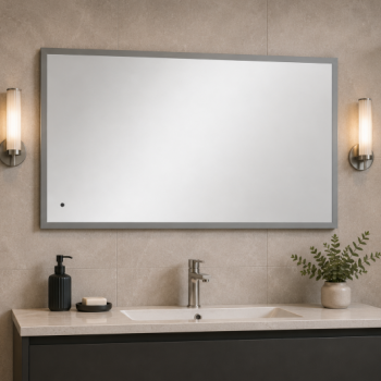 Origins Living Edison Rectangular Mirror 120 - 120x80cm EDS-011128-00 Bathroom Accessory
