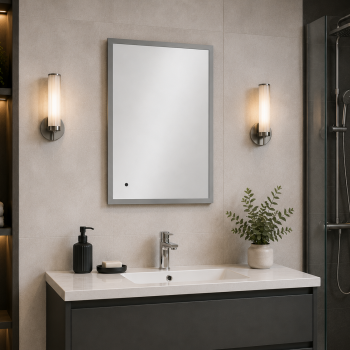 Origins Living Edison Rectangular Mirror 60 - 60x80cm EDS-011068-00 Bathroom Accessory