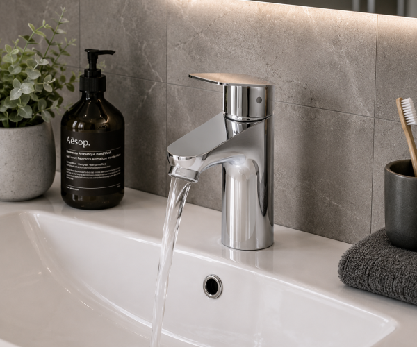 Flow Round Bathroom Taps and Mixers