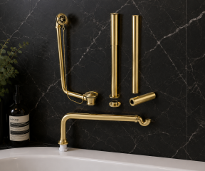 Exposed Bath Plug & Chain Waste