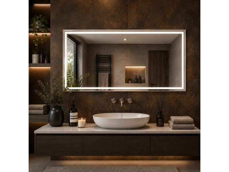 Origins Living Ravenna Light Mirror 140 - 140x70cm B008431