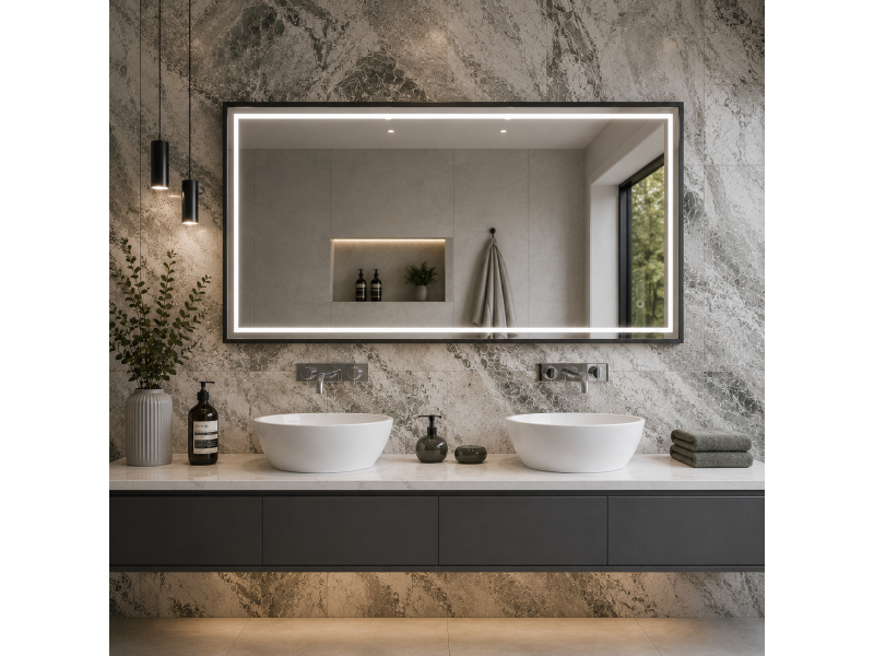 Origins Living Astoria Mirror 140 Brushed Bronze - 140x70cm B008400