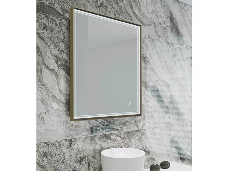 Origins Living Astoria Mirror 140 Brushed Bronze - 140x70cm B008400