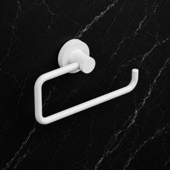 Origins Living Tecno Project Open Toilet Roll Holder - White 176830 Bathroom Accessory