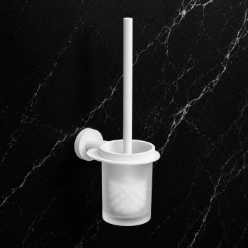 Origins Living Tecno Project WC Brush Set - White 166176 Bathroom Accessory