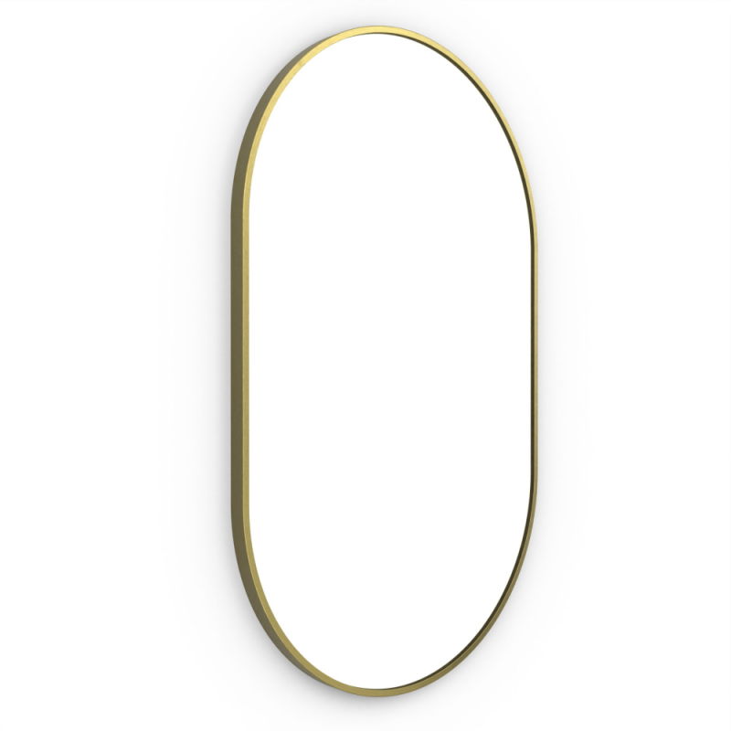 Origins Living Docklands Capsule Mirror 50 Brushed Brass - 50x80cm DKL-00C058-BB
