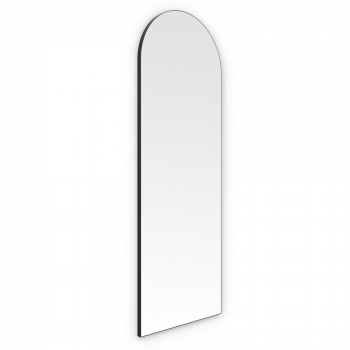 Origins Living Oslo Arch Mirror 50x100cm Black OSL-00R105-BK Bathroom Accessory