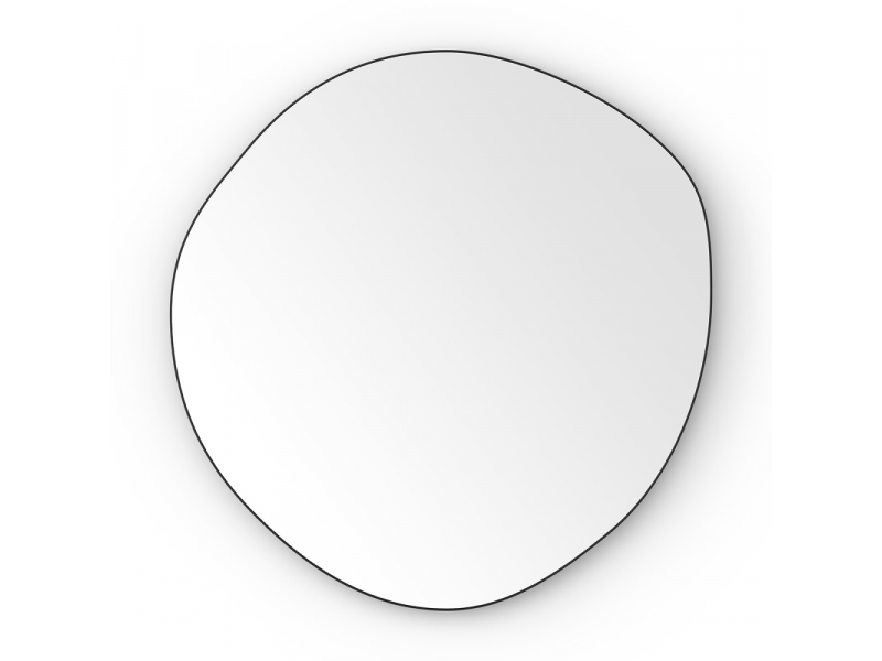 Origins Living Oslo Organic Mirror 60cm Black OSL-00G658-BK Origins Living Oslo Organic Mirror 60cm Black OSL-00G658-BK