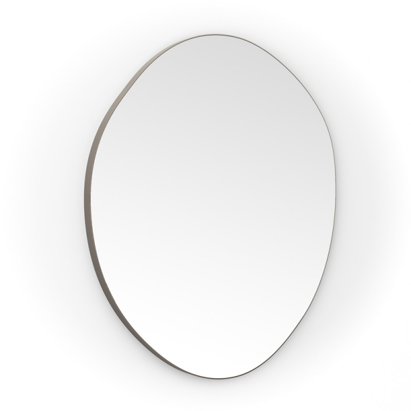 Origins Living Oslo Organic Mirror 80cm Brushed Bronze OSL-00G877-BZ