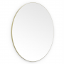 Origins Living Oslo Round Mirror 100cm Brushed Brass OSL-00D100-BB Bathroom Accessory
