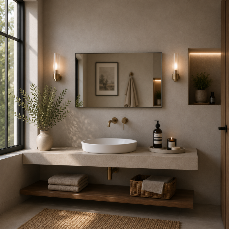 Origins Living Slim Rectangular Mirror 40 - 40x100cm VE88021