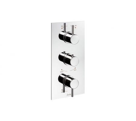 Abode Harmonie Concealed Shower (3 Exit) - Chrome