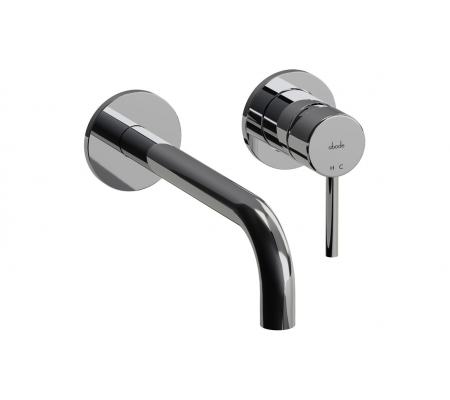 Abode Harmonie Wall Mounted Basin / Bath Mixer - Chrome