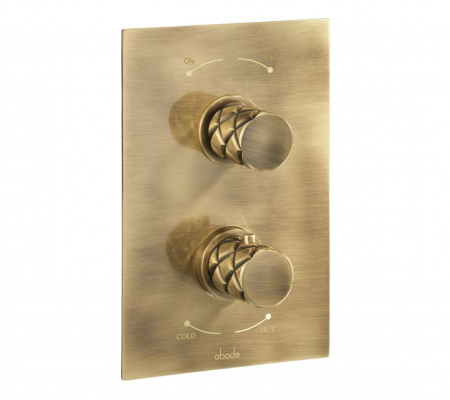 Abode Kite Concealed Shower (2 Exit) - Antique Brass