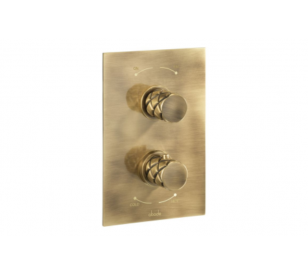 Abode Kite Concealed Shower (2 Exit) - Antique Brass