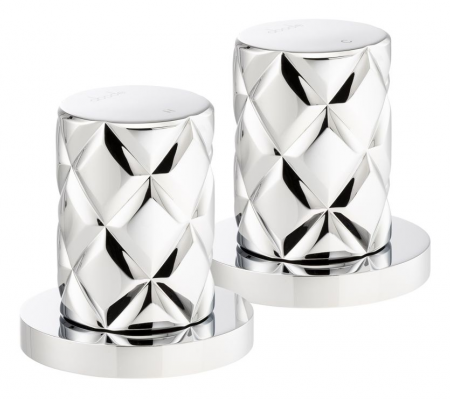 Abode Kite Deck Mounted Panel Valves - Chrome