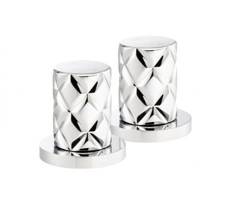 Abode Kite Deck Mounted Panel Valves - Chrome
