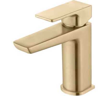 Berio Basin Mixer & Waste - Brushed Brass Berio Basin Mixer & Waste - Brushed Brass