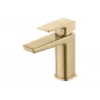 Berio Basin Mixer & Waste - Brushed Brass