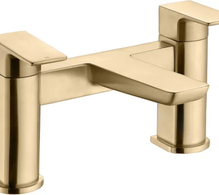 Berio Bath Filler - Brushed Brass